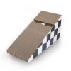 Cat Scratching Board with Ball, Triangle Cat Scratching Cardboard, Multiple Scratching Angles, 2-in-1 Scratching Lounge Bed, Recyclable and Durable
