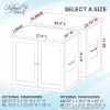 THE REFINED FELINE Cat Litter Box Enclosure Cabinet, Modern, Black Espresso, Adjustable Levelers, XLarge, Hidden Litter