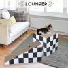 Cat Scratching Board with Ball, Triangle Cat Scratching Cardboard, Multiple Scratching Angles, 2-in-1 Scratching Lounge Bed, Recyclable and Durable
