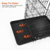 4 Tiers Cat Cage Rolling Metal Cat Playpen Enclosures Cat Kennel House Ferret Crate
