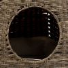 Woven Rattan Cat Litter Box Enclosure Furniture, Rattan Cat House with Cat Litter Box, Detachable Cat Washroom with Cotton Linen Mat for Living Room