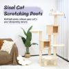 67' Tall Cat Tree Things for Cats Trees Extra Large Cat Tree - 8 Levels Wood Cat Tower W/Cat Condo Cats Accessories Pets Scraper