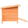 Cat House Solid Pine & Fir Wood 19.7"x18.1"x17.1"