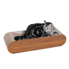 Fluffydream Cat Scratcher, Cardboard Lounge Bed, Bone Shape Design, Recyclable Corrugated Scratching Pad, Stable and Durable, Furniture Protector