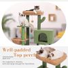 Cactus Cat Tree Tower with Sisal Scratching Post Board for Indoor Cats Condo Kitty Play House Perch rascador gato arbre √† chat