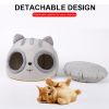 Soft Round Cat Deep Sleep Comfort In Winter Cat Bed Dog Iittle Mat Basket Small Cat Dog House Portable Pets Tent Cozy Cave Nest