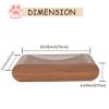 Fluffydream Cat Scratcher, Cardboard Lounge Bed, Bone Shape Design, Recyclable Corrugated Scratching Pad, Stable and Durable, Furniture Protector