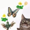 Automatic Cat Toys, Funny Exercise Electronic Butterfly Kitten Toys