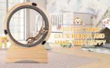 Cat Exercise Wheel ‚Äì Running, Spinning, and Scratching Fun, Cat Treadmill with Carpeted Runway, Kitty Cat Sport Toy