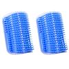 1/2pcs Corner Scrubber Cat Scratcher Massage Brush Scratcher Toy Cat Scratch Board, Wall Corner Cat Brush Pet Groomer Tool Brush Comb Pet Supplies